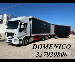 IVECO STRALIS 460+RIMORCHIO /COPRI SCOPRI CENTINATO + TELO EURO 6